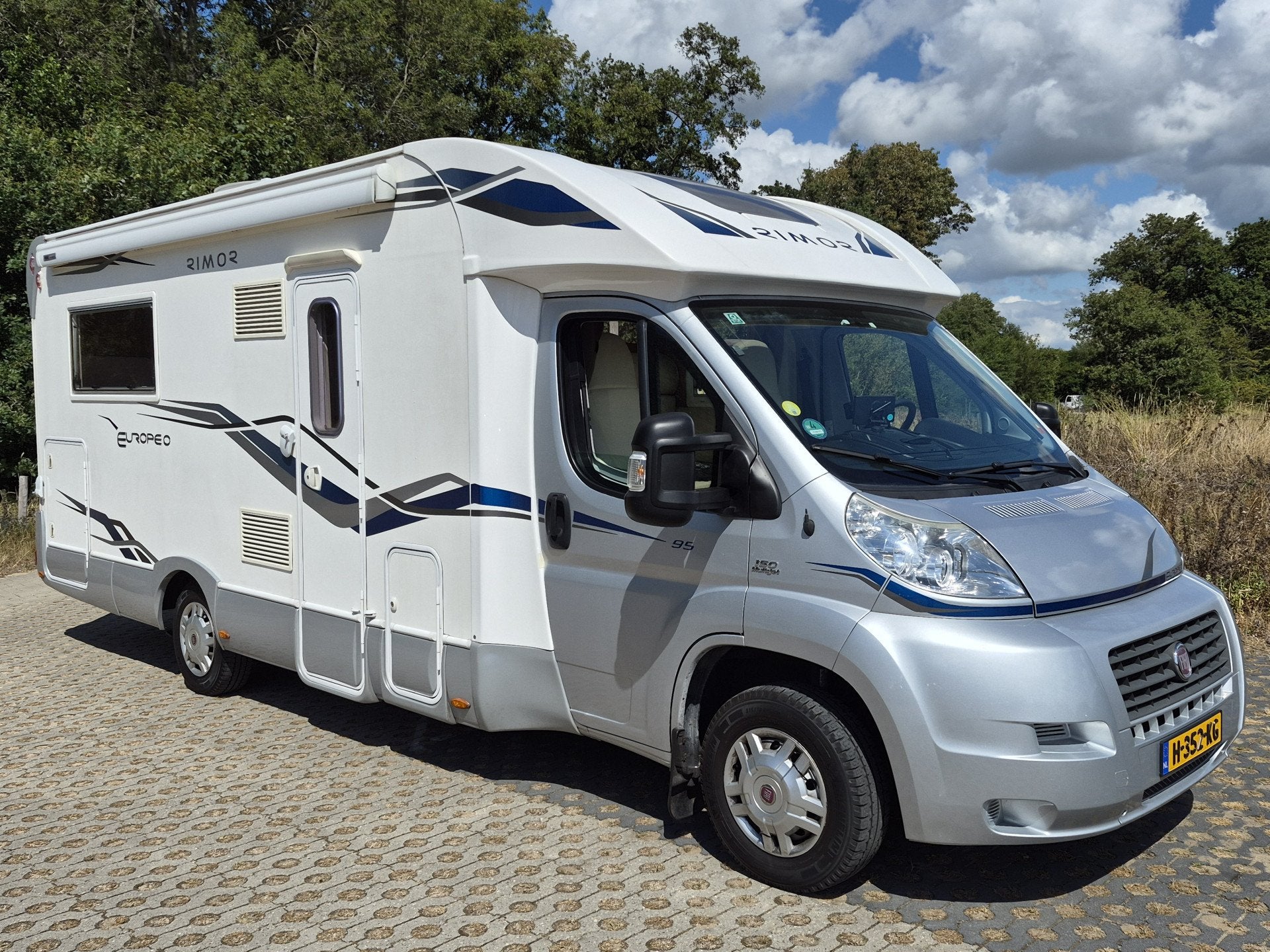Rimor Europeo 95 Enkele Bedden 150pk (bj 2012), Duinautos@hotmail.com, 7 tot 8 meter, Bedrijf, Duin Auto's