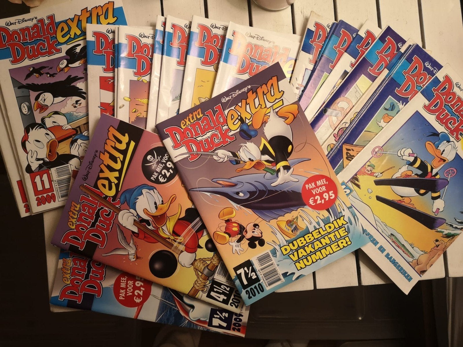 Donald Duck Extra Stripboeken, Meerdere stripboeken, Ophalen of Verzenden, Gelezen, Walt Disney