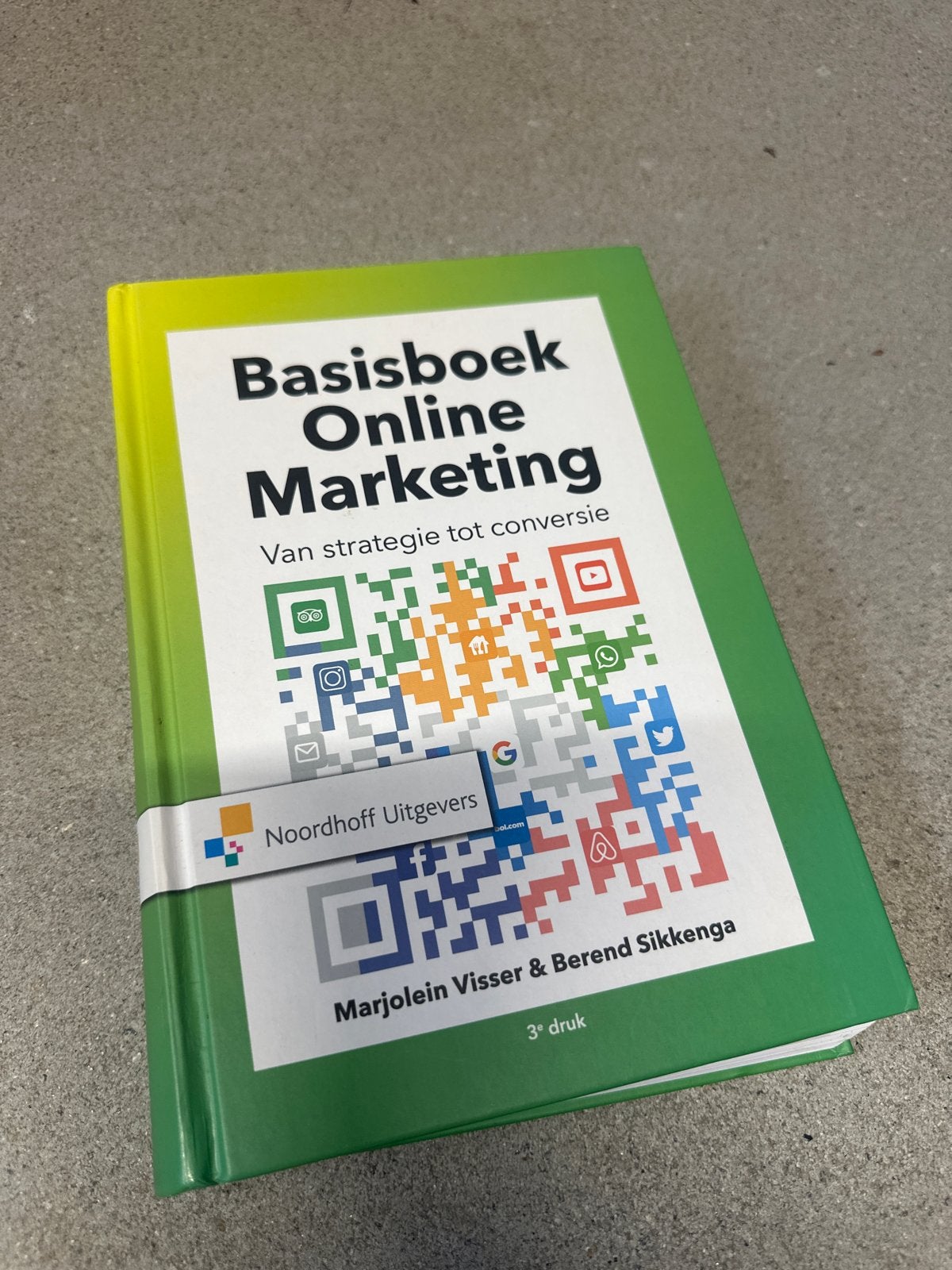 Basisboek Online Marketing - 3e druk, Boeken, Ophalen of Verzenden, Gamma, Zo goed als nieuw, HBO