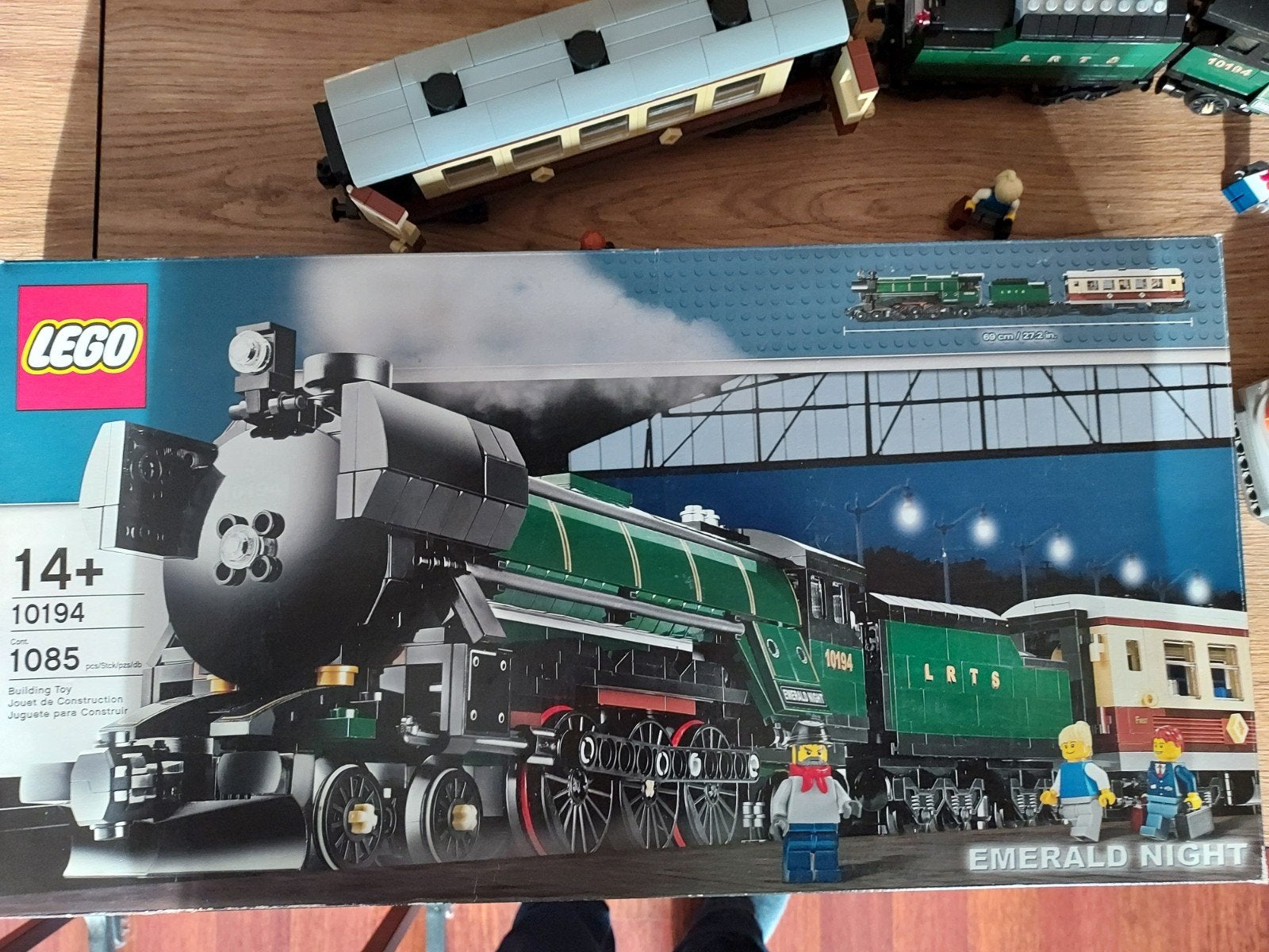 Lego Emerald Night 10194 Trein met Power Functions, Ophalen of Verzenden, Zo goed als nieuw, Overige merken