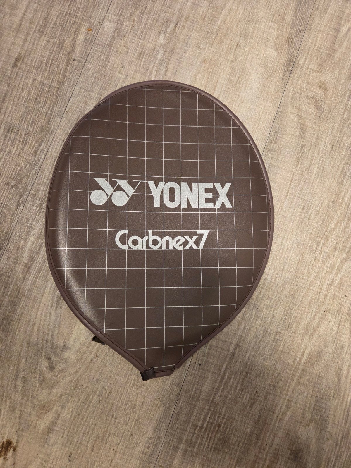 Vinrage Yonex carbnex7 beschermhoes badminton, Ophalen of Verzenden, Zo goed als nieuw, Overige typen