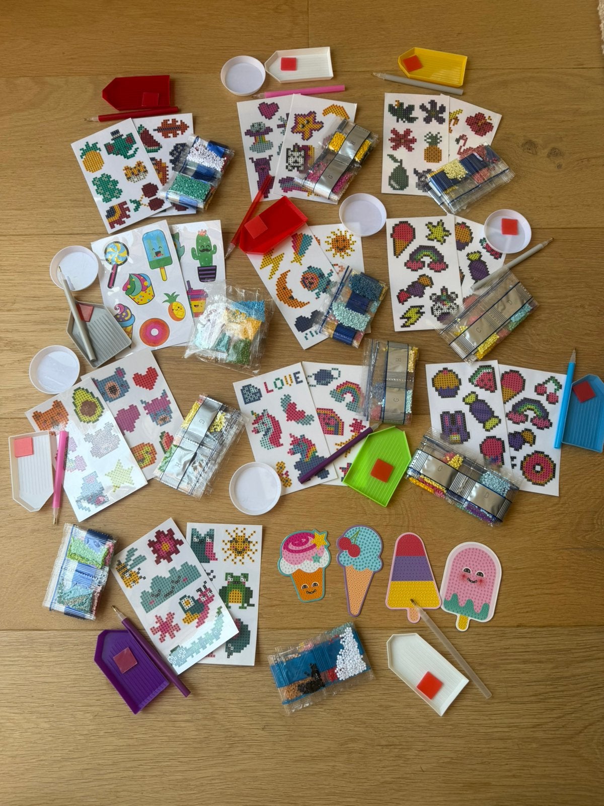 Diamond painting stickers, Hobby en Vrije tijd, Knutselen, Nieuw, Diamond painting, Educatief, Zelfklevend, Overige merken, Overige materialen