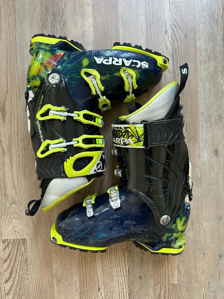 Scarpa Freedom SL Skischoen (Maat 42) (265MM), 160 tot 180 cm, Gebruikt, Schoenen, Skiën