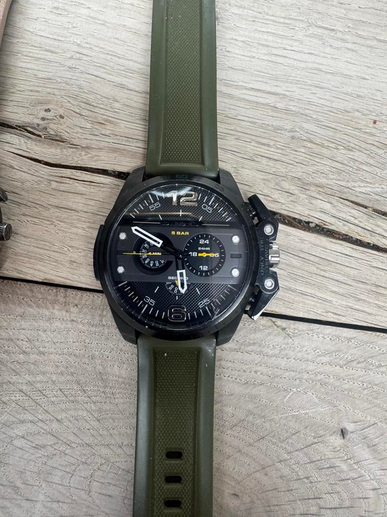 4 Horloges: Timber & Jack, Oozoo, MVMT en DIESEL, Overige merken, Polshorloge, Ophalen of Verzenden, Leer