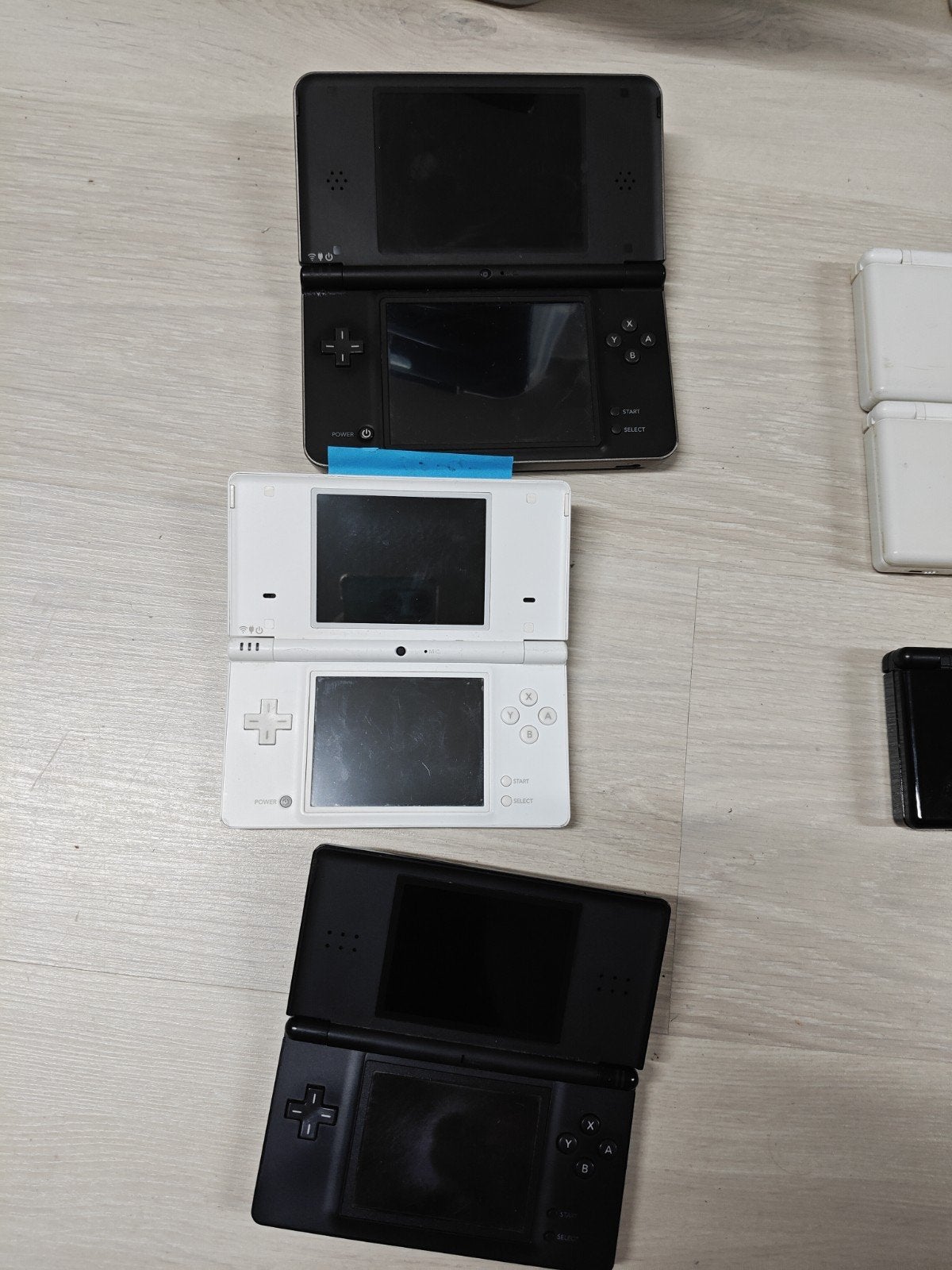 Diverse Nintendo DS Consoles Wit, Zwart, Roze Lite DSI XL, Spelcomputers en Games, Nintendo, Gebruikt, Overige kleuren, DS Lite