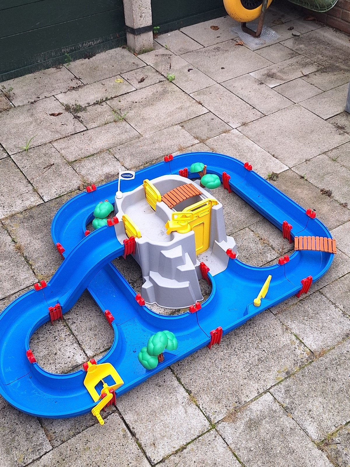 aquaplay waterbaan, Ophalen