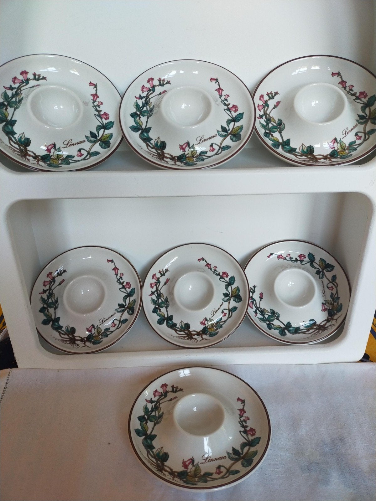 Villeroy & Boch Botanica eierdopjes, afbeelding Linnaea, Verzenden