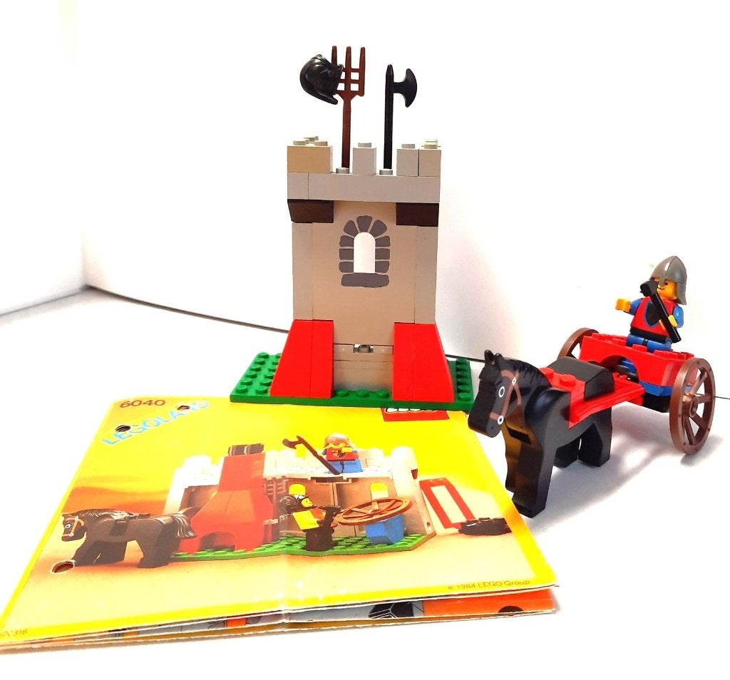 Lego Blacksmith Shop 6040 (1984), Gebruikt, Verzenden, Lego, Castle