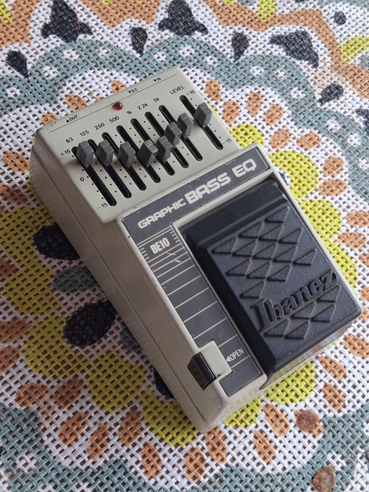 Ibanez/Maxon BE10 Graphic Bass EQ Equalizer (1987, Japan), Muziek en Instrumenten, Effecten, Ophalen of Verzenden, Gebruikt, Equalizer