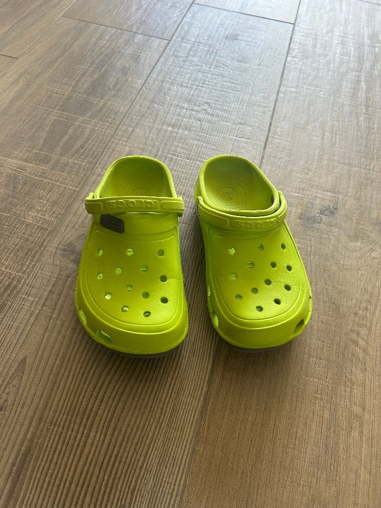 Crocs maat 33-34, Gebruikt, Jongen of Meisje, Overige typen, Ophalen of Verzenden