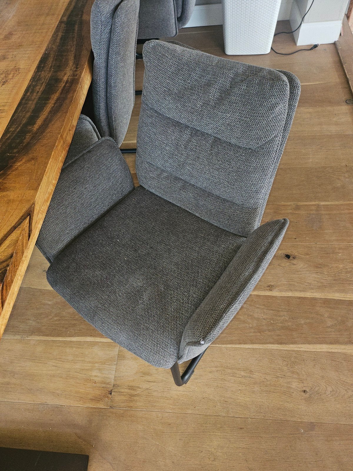 6 stoelen - Leen Bakker EVI, Ophalen, Gebruikt, Modern, Industrieel, Stof