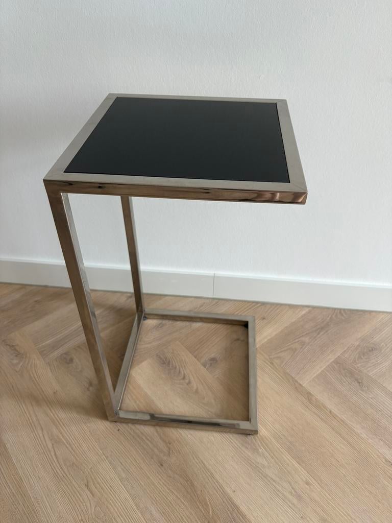 Eric Kuster stijl bijzettafel, Huis en Inrichting, Minder dan 55 cm, Gebruikt, Rechthoekig, Ophalen
