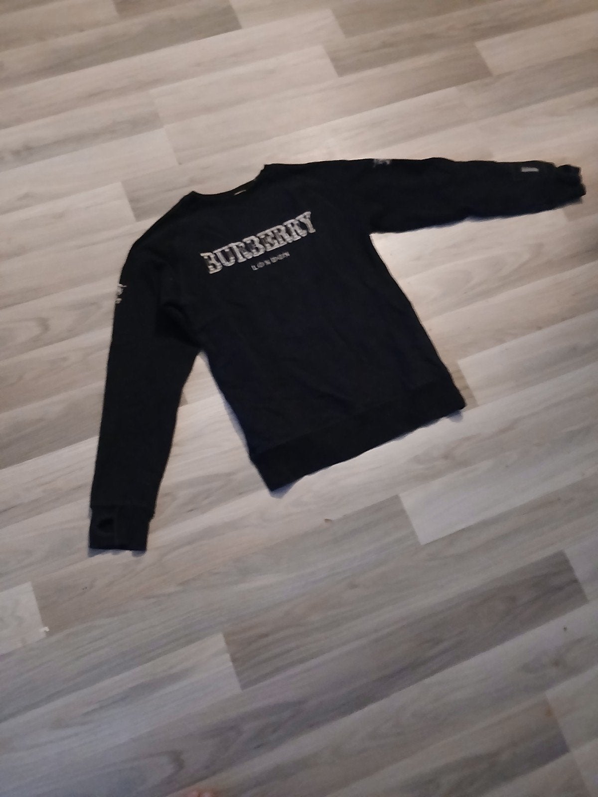 Burberry London sweater maat S, Burberry London, Zwart, Ophalen of Verzenden, Gedragen