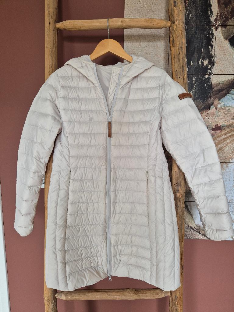 Moscow tussenjas, maat L, Kleding | Dames, Jassen | Winter, Beige, Maat 42/44 (L), Ophalen of Verzenden, Moscow