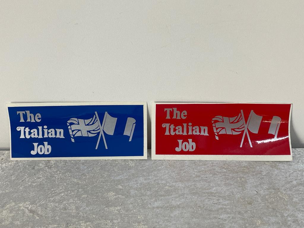 Mini Stickers the Italian Job, Ophalen of Verzenden, Nieuw