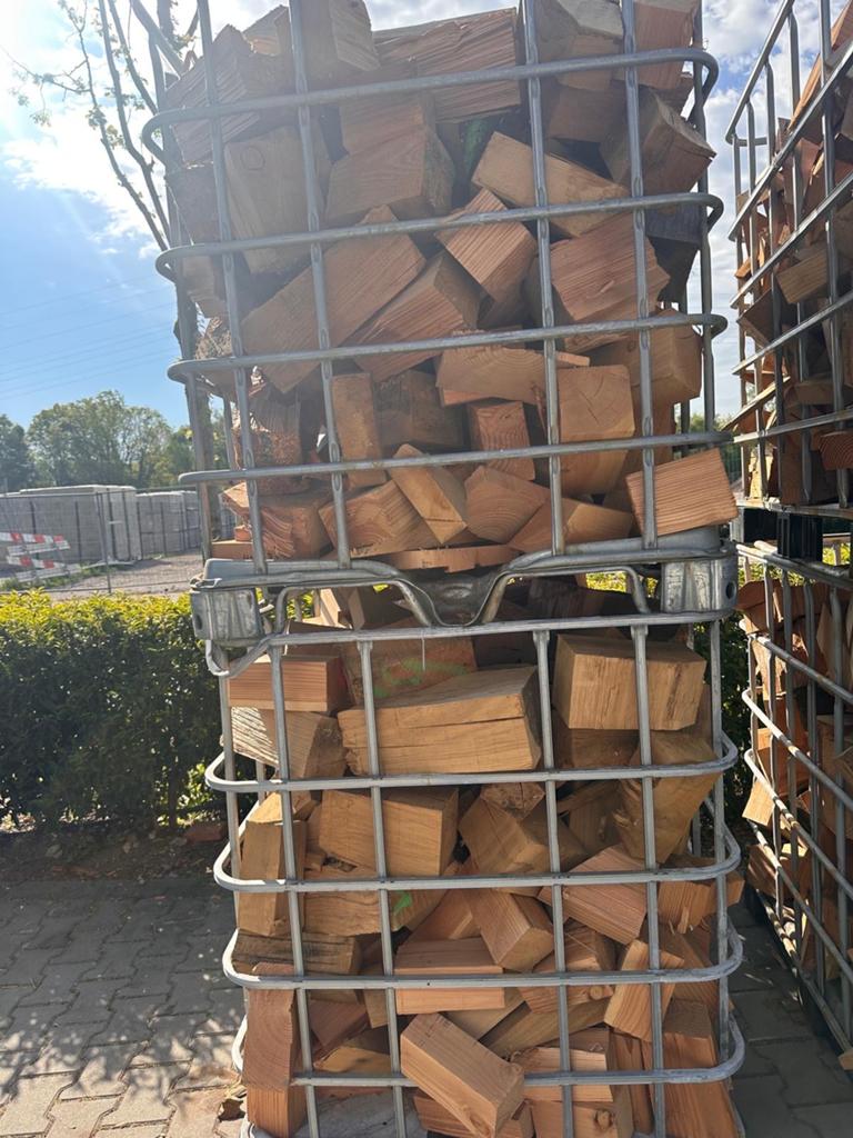 Gekloofd Douglas en Eiken Hout - Direct Stookklaar, Minder dan 3 m³, Ophalen, Eikenhout, Blokken
