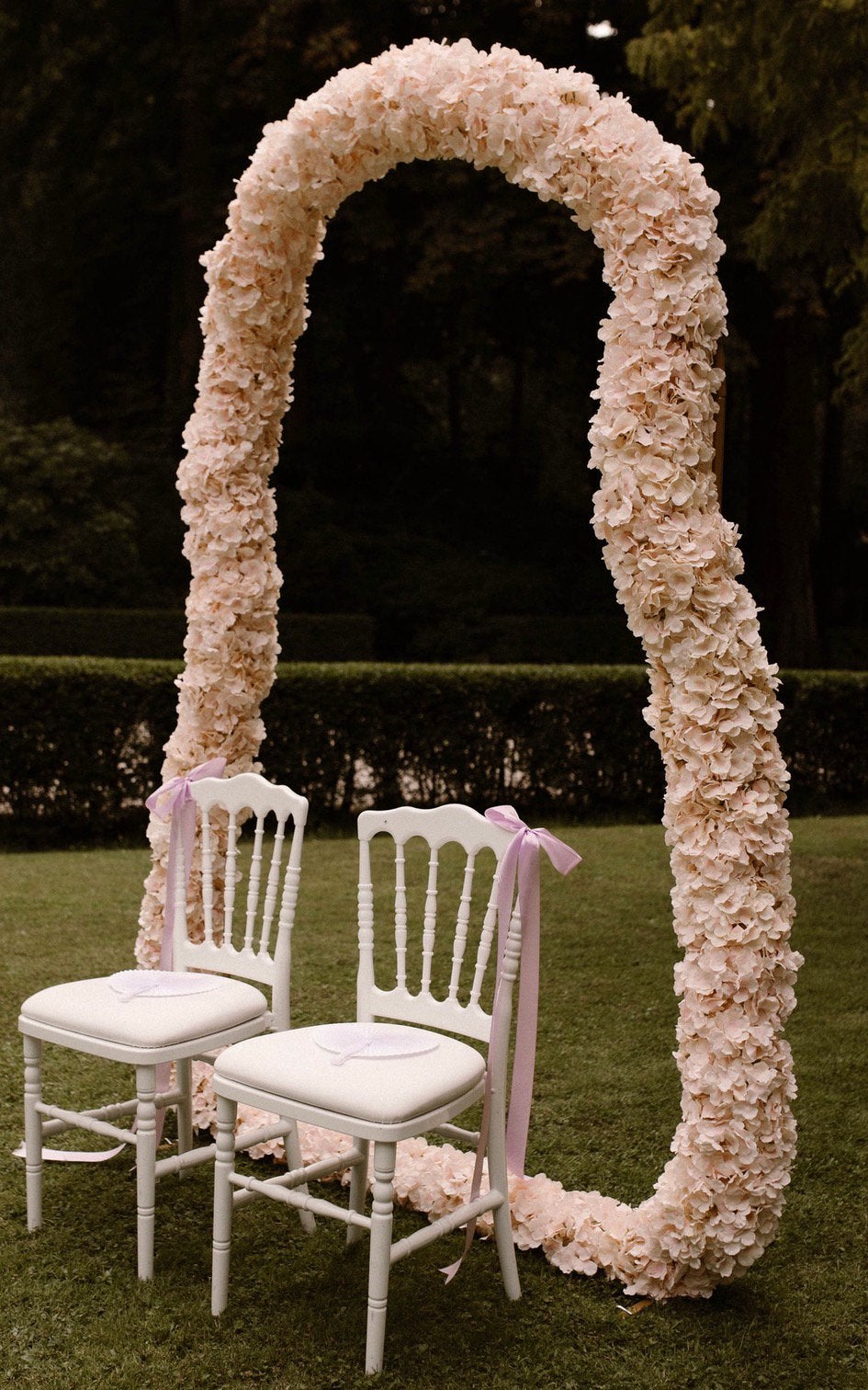 Bloemen boog, Ophalen, Zo goed als nieuw, Versiering, Geboorte of Huwelijk