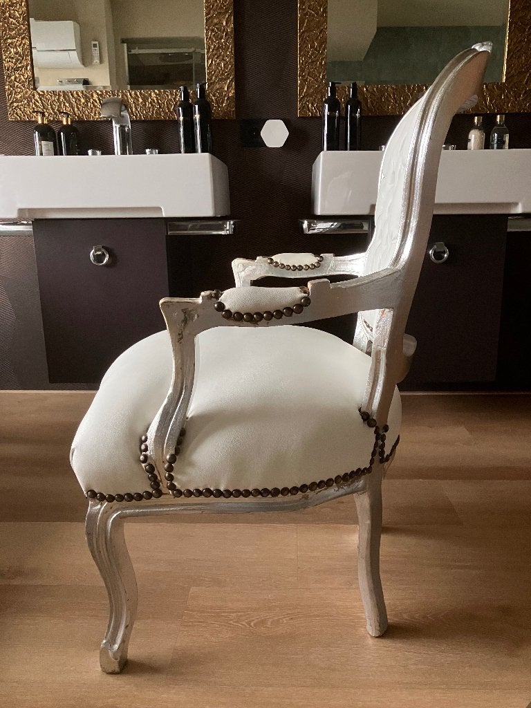 Prachtige klassieke fauteuil - barok/chique stijl, Ophalen, Hout, Minder dan 75 cm, Barok, Chique, Klassiek