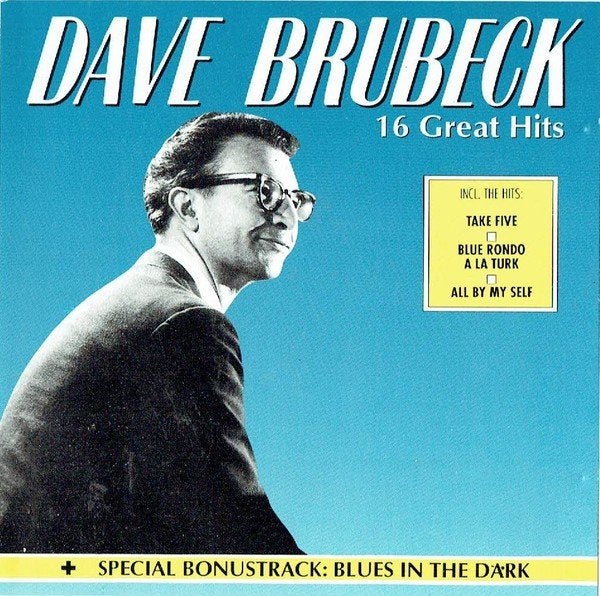 Cd Dave Brubeck - 16 Great Hits, Ophalen of Verzenden, Gebruikt