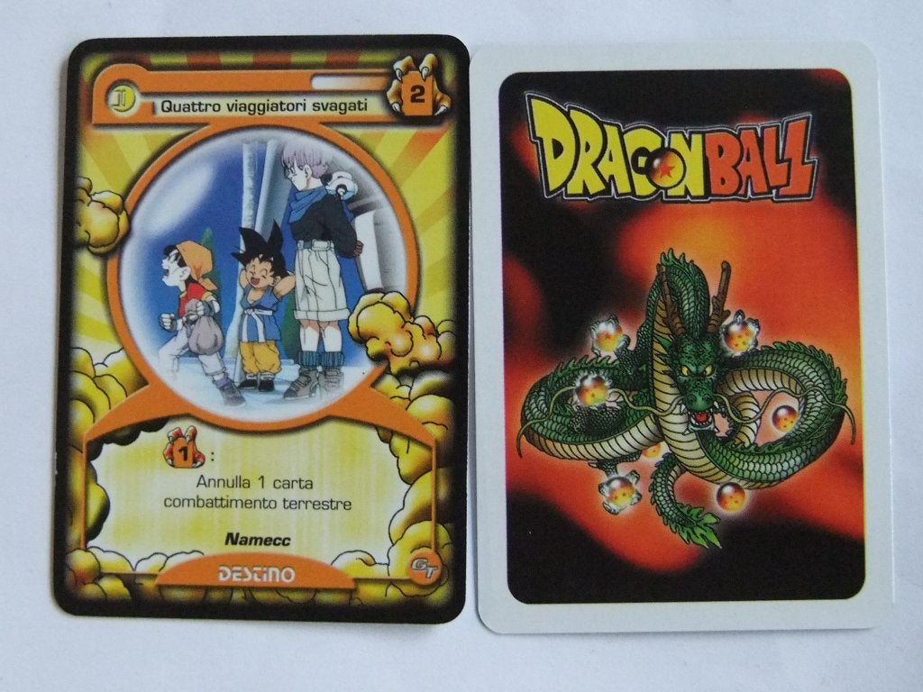 Dragon Ball Z TCG Kaart - Quattro Viaggiatori Svagati, Verzenden, Zo goed als nieuw, Losse kaart