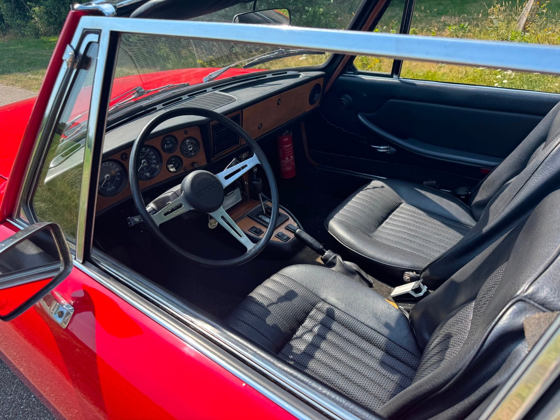 Triumph Stag MK II Convertible Automaat 3.5 V8 Origineel NL, foto 12