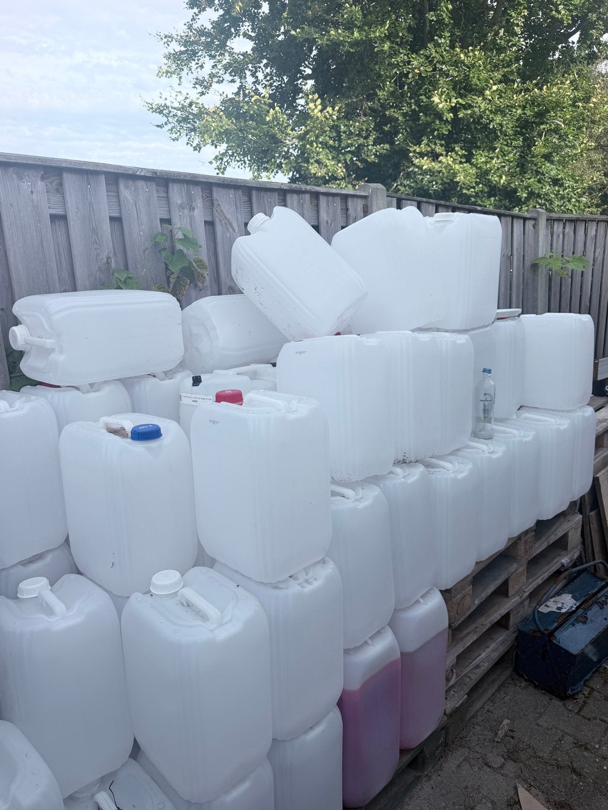 jerrycans 20 liter, Tuin en Terras, Ophalen of Verzenden