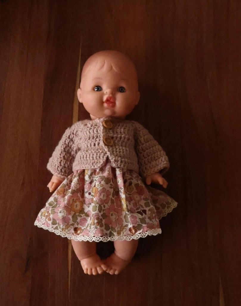 Poppenkind setje 016, Kinderen en Baby's, Speelgoed | Poppen, Ophalen of Verzenden, Nieuw, Babypop