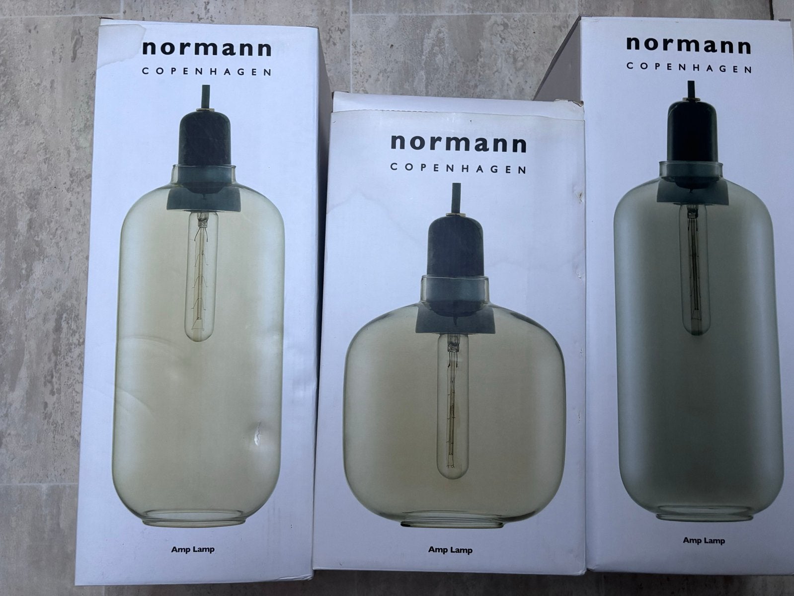 Normann Copenhagen Amp Lamp Nieuw, Ophalen of Verzenden, Nieuw, Glas, E14 (klein)