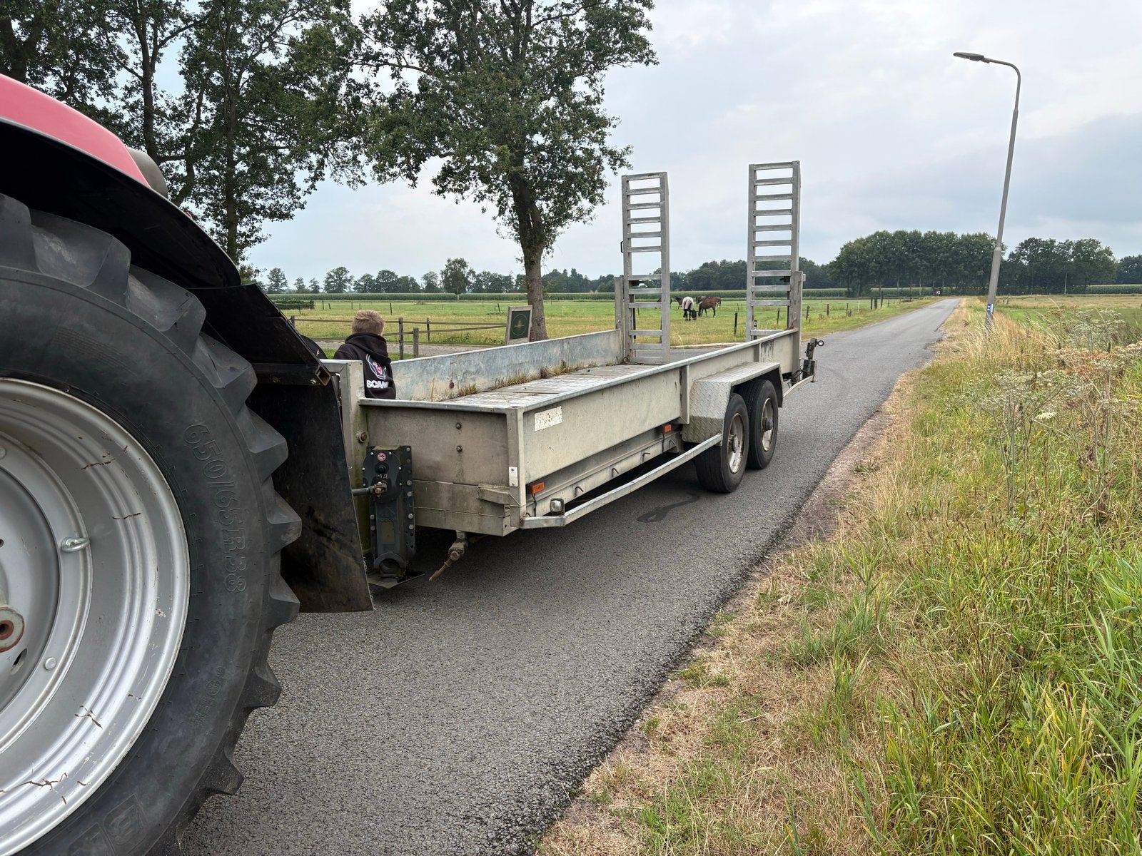 Blomenroehr Snelverkeer oprij aanhanger 7615kg laadvermogen, Auto diversen, Ophalen, Gebruikt
