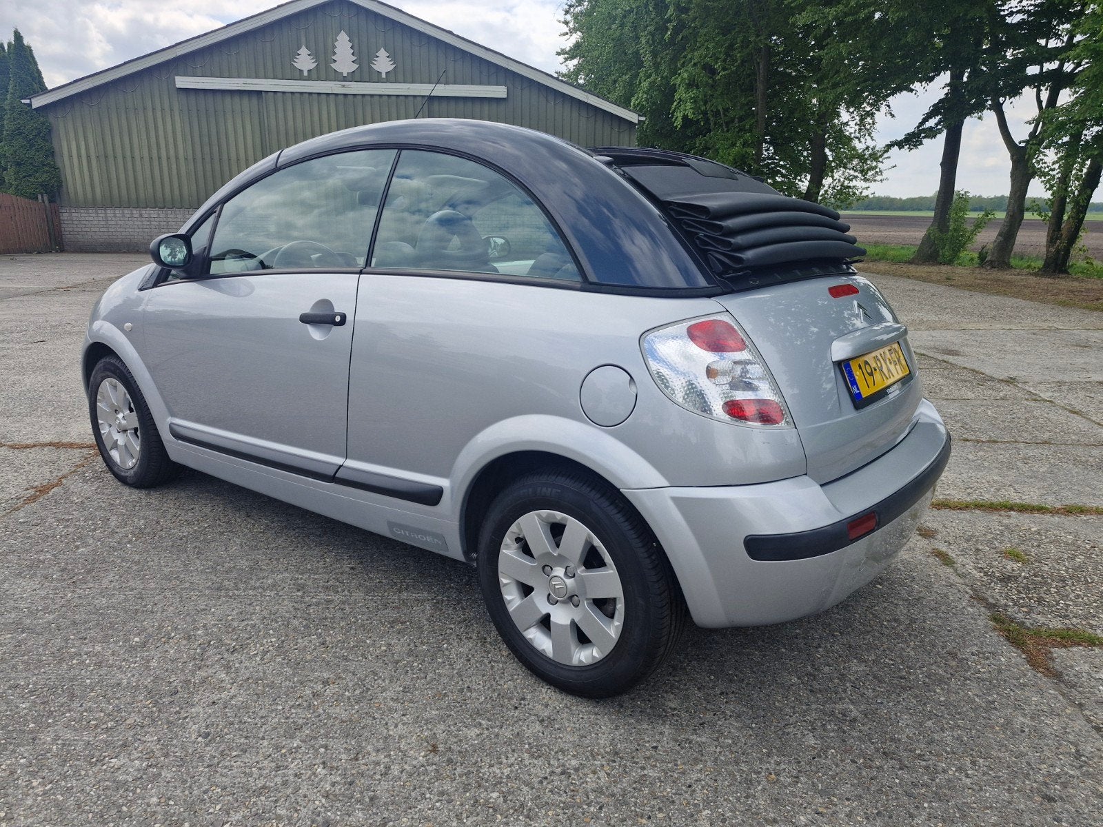 Citroën C3 1.6 16V Pluriel automaat l gereviseerd cabrio dak, Automatische klimaatregeling, 15 km/l, 4 cilinders, Cabriolet