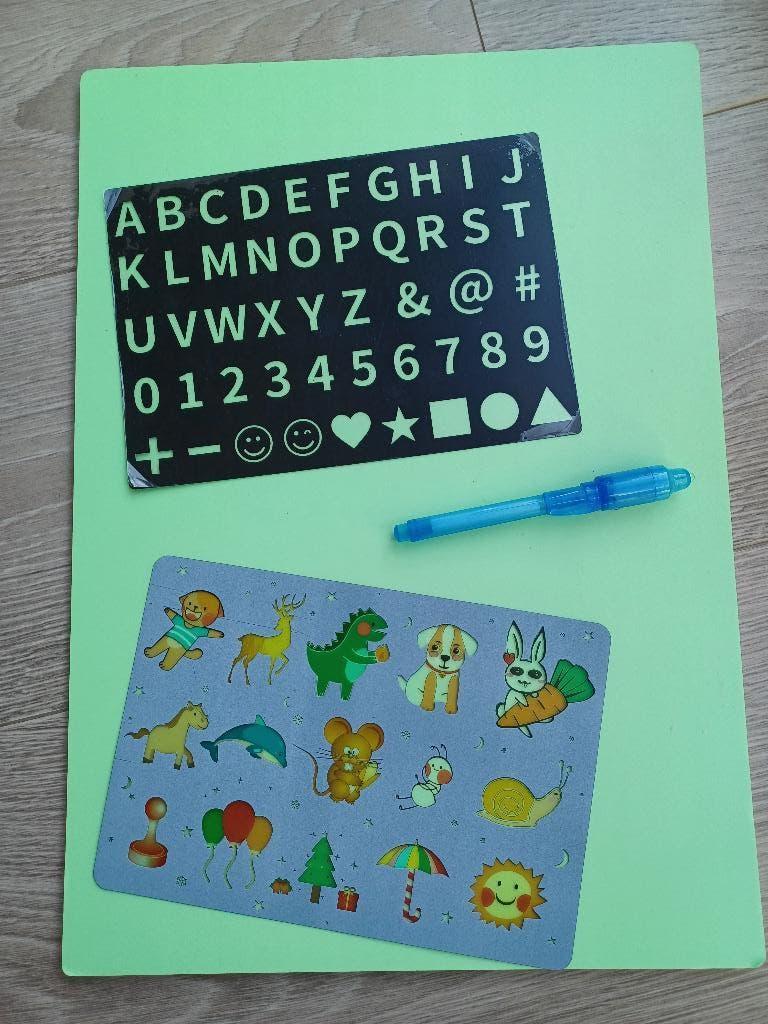 Glow in the dark tekenbord, Ophalen of Verzenden