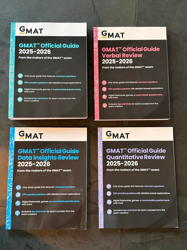 GMAT Official Guide 2025-2026 (Alle Boeken), Ophalen, Beta, Zo goed als nieuw, WO