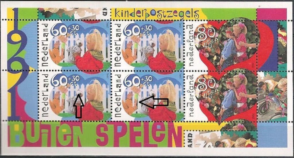 Kinder blok No.1486 P en PM XXX. ADV. no.97 I., Verzenden, Na 1940, Postfris