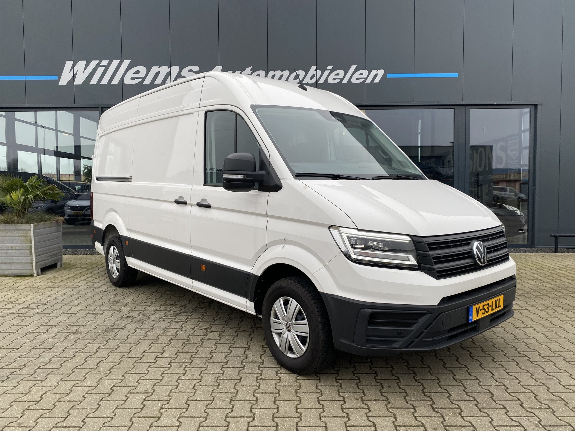 Volkswagen Crafter 35 2.0 TDI L3H3 Exclusive EURO VI NW MODE, Auto's, Bestelauto's, Stof, Gebruikt, 4 cilinders, Met garantie (alle)