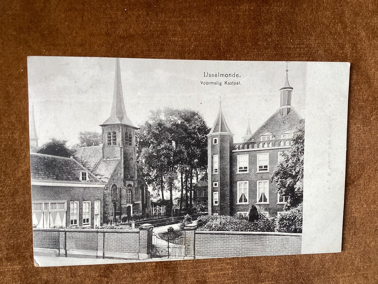 IJsselmonde. Voormalig kasteel. 1917., Ophalen of Verzenden, Voor 1920, Zuid-Holland