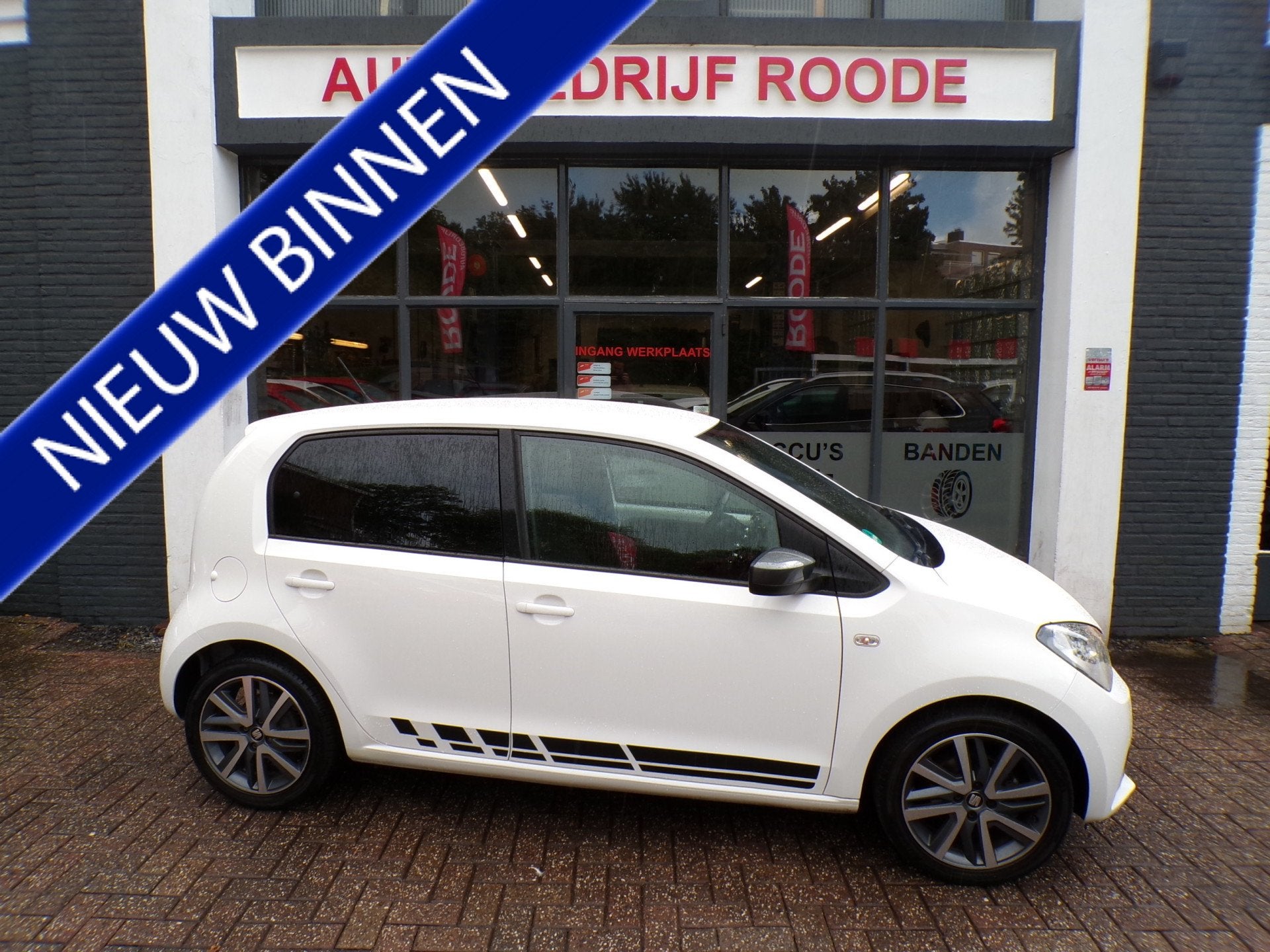 SEAT Mii 1.0 FR Edition 5-Drs AIRCO,TOP STAAT! (bj 2017), Auto's, Voorwielaandrijving, Gebruikt, Met garantie (alle), Mii