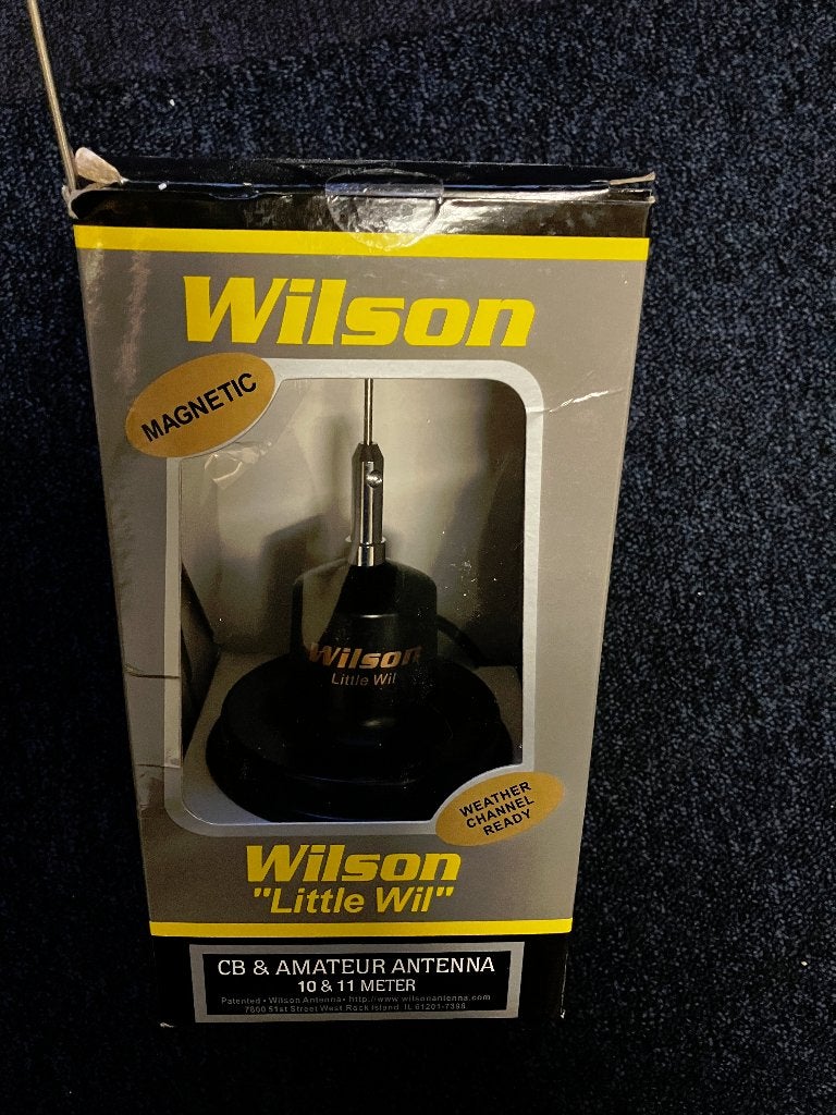 27 mc antenne Wilson "little WIL" met magneetvoet en kabel, Ophalen of Verzenden, Nieuw, Antenne