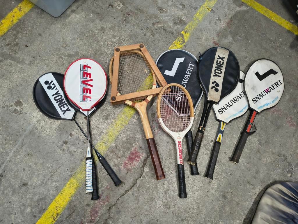 Diverse rackets, Sport en Fitness, Squash, Ophalen, Gebruikt, ., .