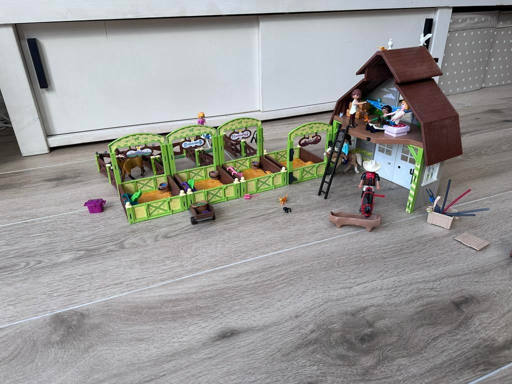 Playmobil Spirit 70118, 9478, 9479, 9480 compleet., Ophalen of Verzenden, Zo goed als nieuw, Complete set