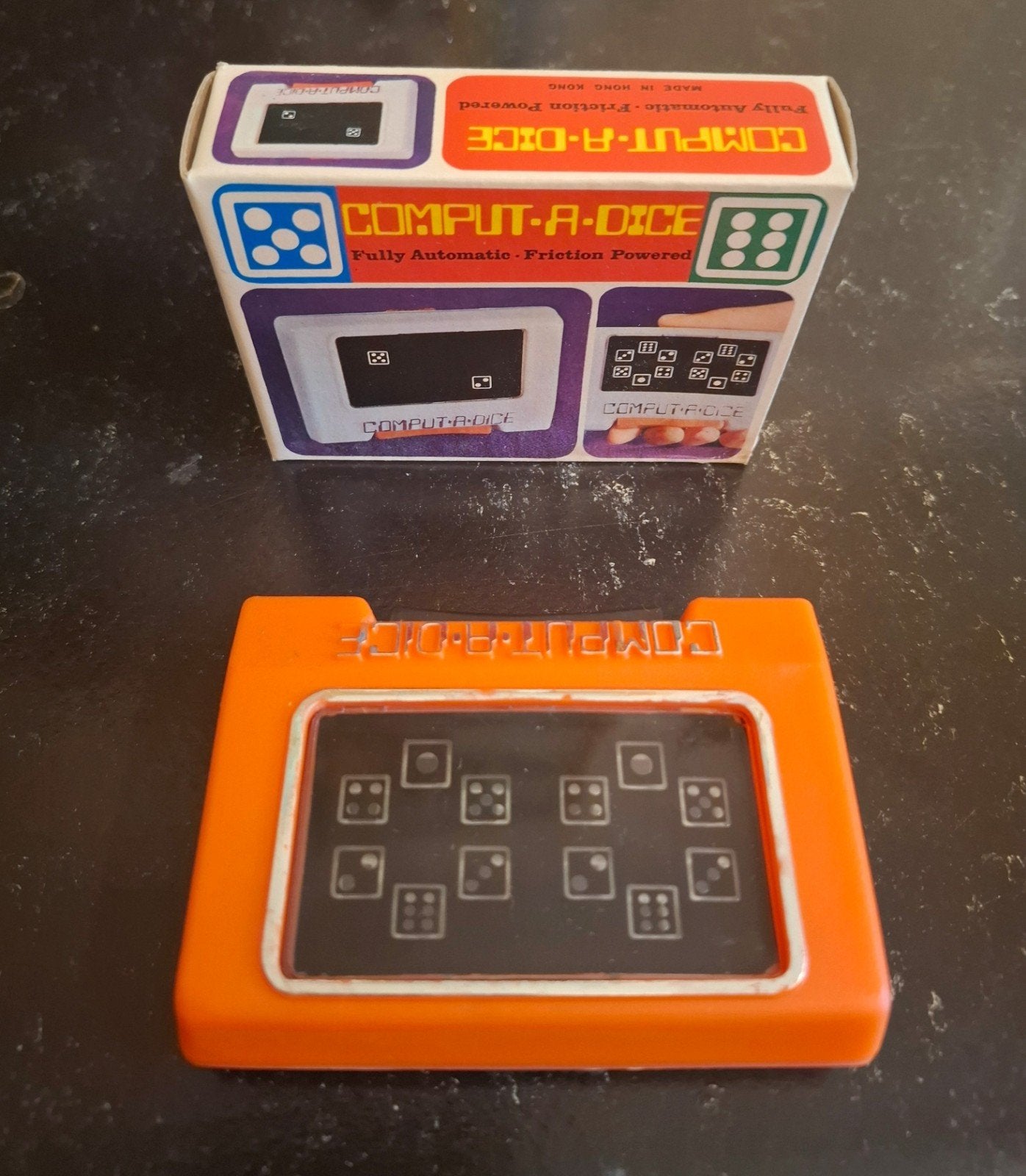 Originele vintage 1973 dobbelsteenautomaat cumput a dice, Euro, Ophalen of Verzenden, Nieuw