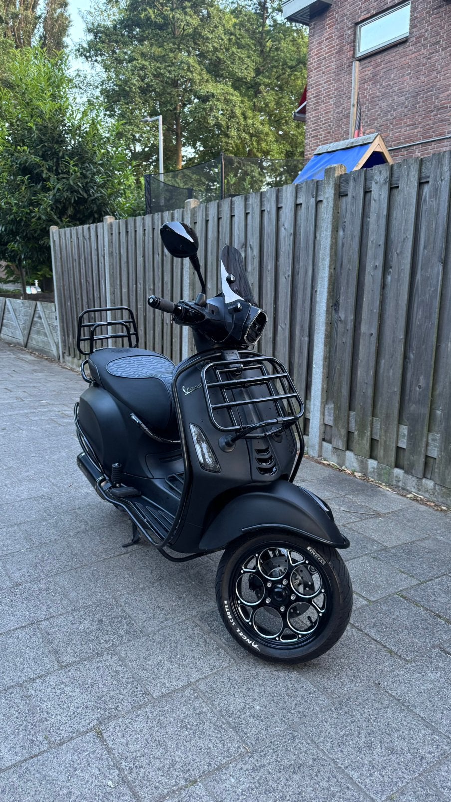 Vespa sprint 80cc full mallosi, Fietsen en Brommers, Scooters | Vespa, Ophalen, Zo goed als nieuw, Benzine, Overige modellen