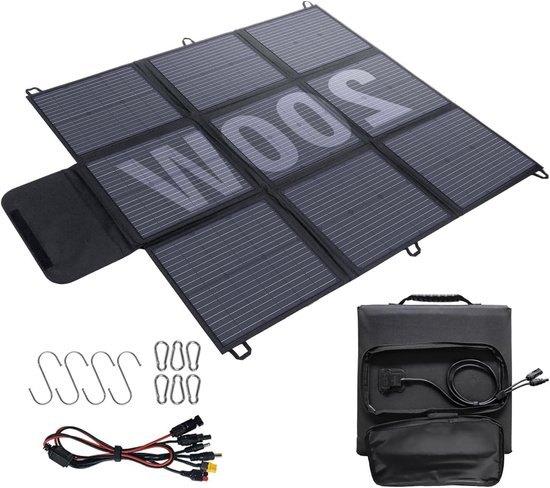 200W Opvouwbaar Zonnepaneel – Solar Charger, Corvance B.V., Verzenden, Nieuw, Corvancebol@gmail.com