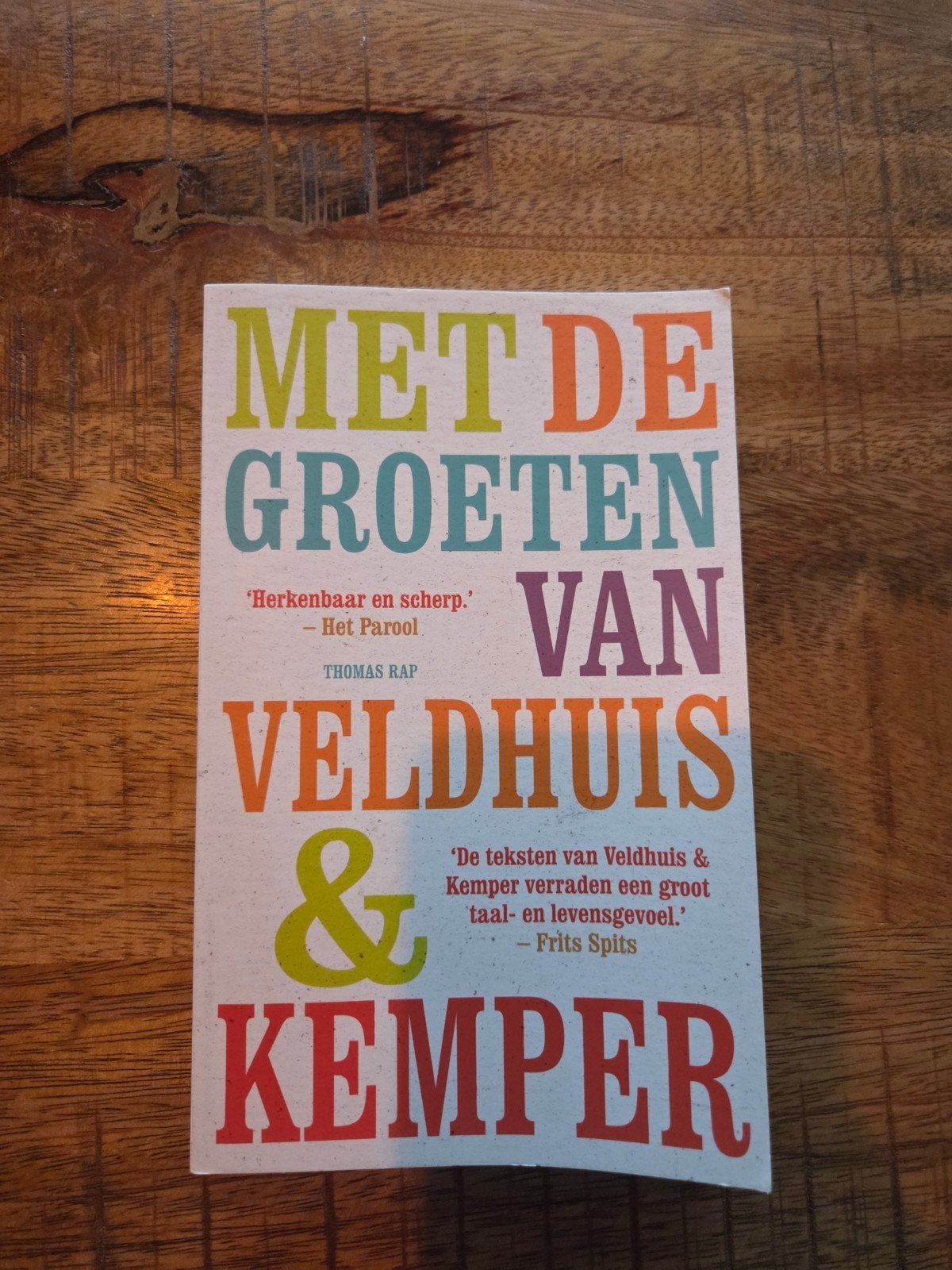 Met de groeten van Veldhuis en Kemper, Ophalen of Verzenden, Zo goed als nieuw, Richard Kemper; Remco Veldhuis, Nederland