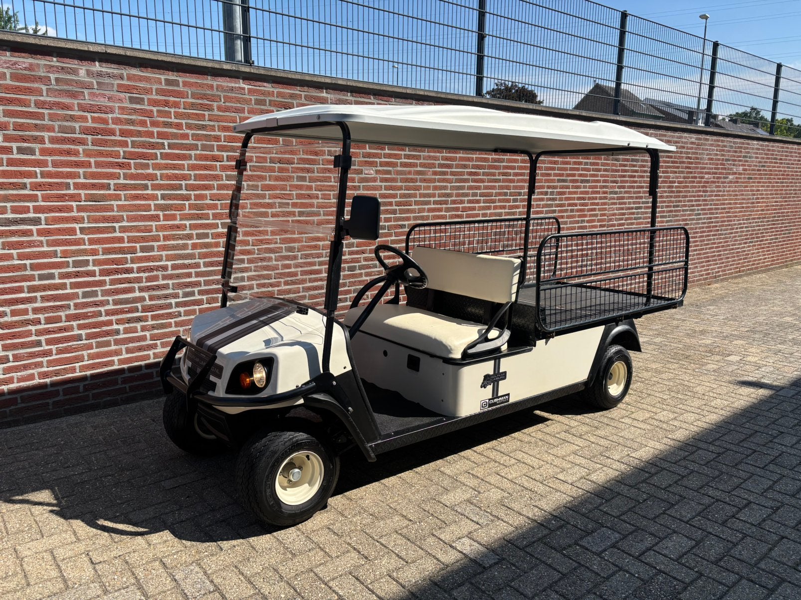 Prachtige Elektrische Cushman Golfkar met GROTE werkbak, Ophalen of Verzenden, Zo goed als nieuw, Golfkar