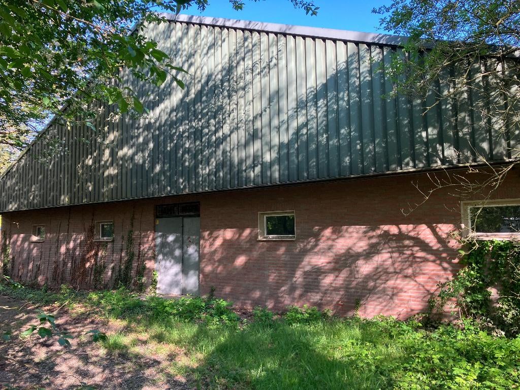 Stal/loods 40x20m, Ophalen, Gebruikt, IJzer