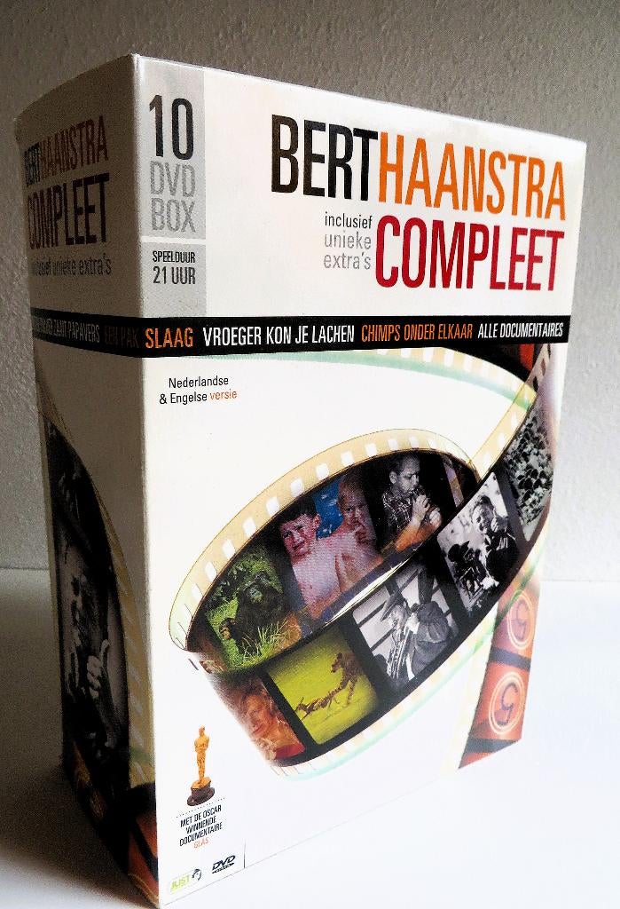 10 DVD Box - Bert Haanstra Compleet, Cd's en Dvd's, Alle leeftijden, Ophalen of Verzenden, Zo goed als nieuw, Muziek