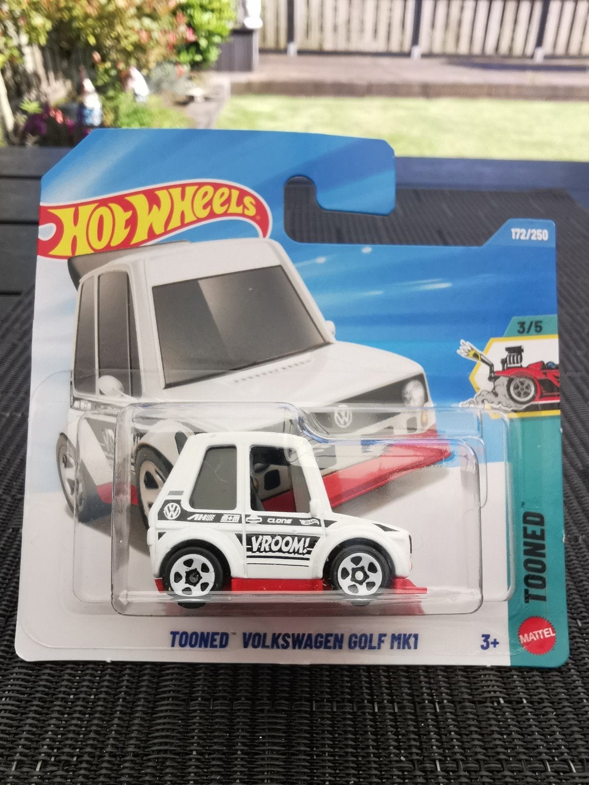 HotWheels Tooned VW Golf Mk1, Ophalen of Verzenden, Nieuw, Auto