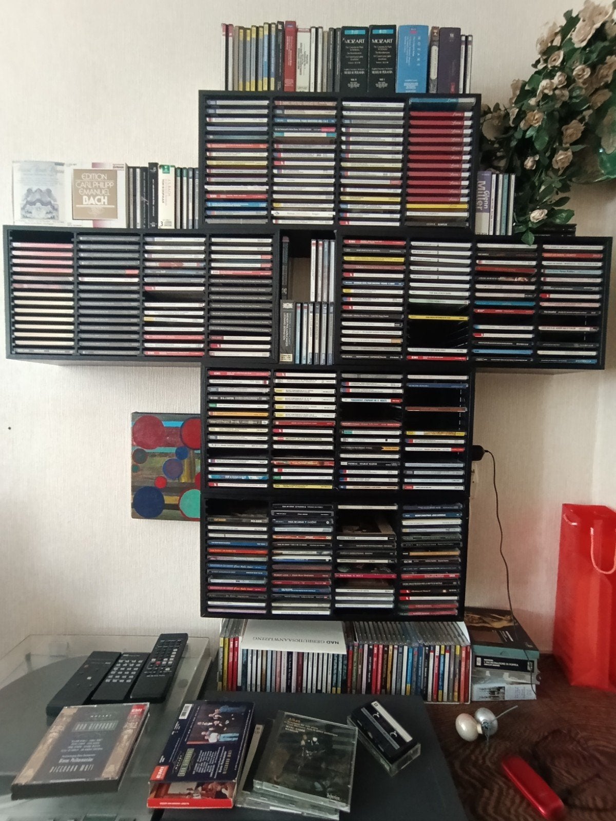 Ongeveer 600 klassieke muziek CD's en muziekboeken, Ophalen, Cd's