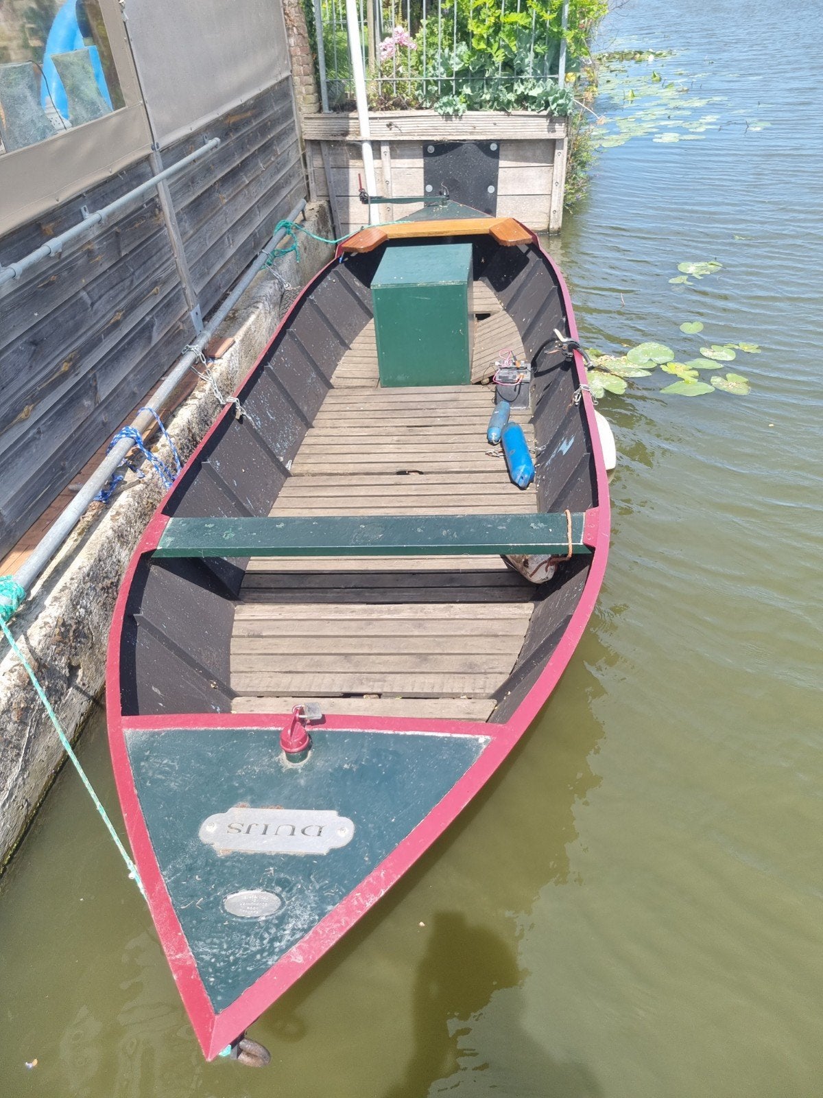 Langerdijker tuindersvlet, Vlet, Ophalen