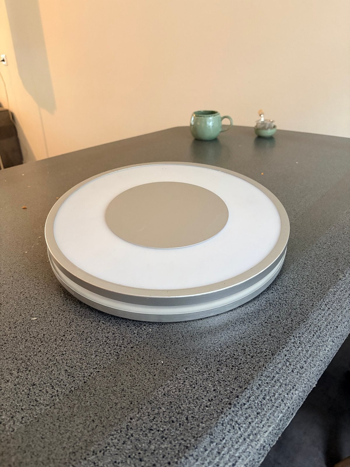 Philips Hue Plafondlamp (warm wit) en Dimmer Switch, Huis en Inrichting, Lampen | Plafondlampen, Ophalen, Zilver, Gebruikt, Modern
